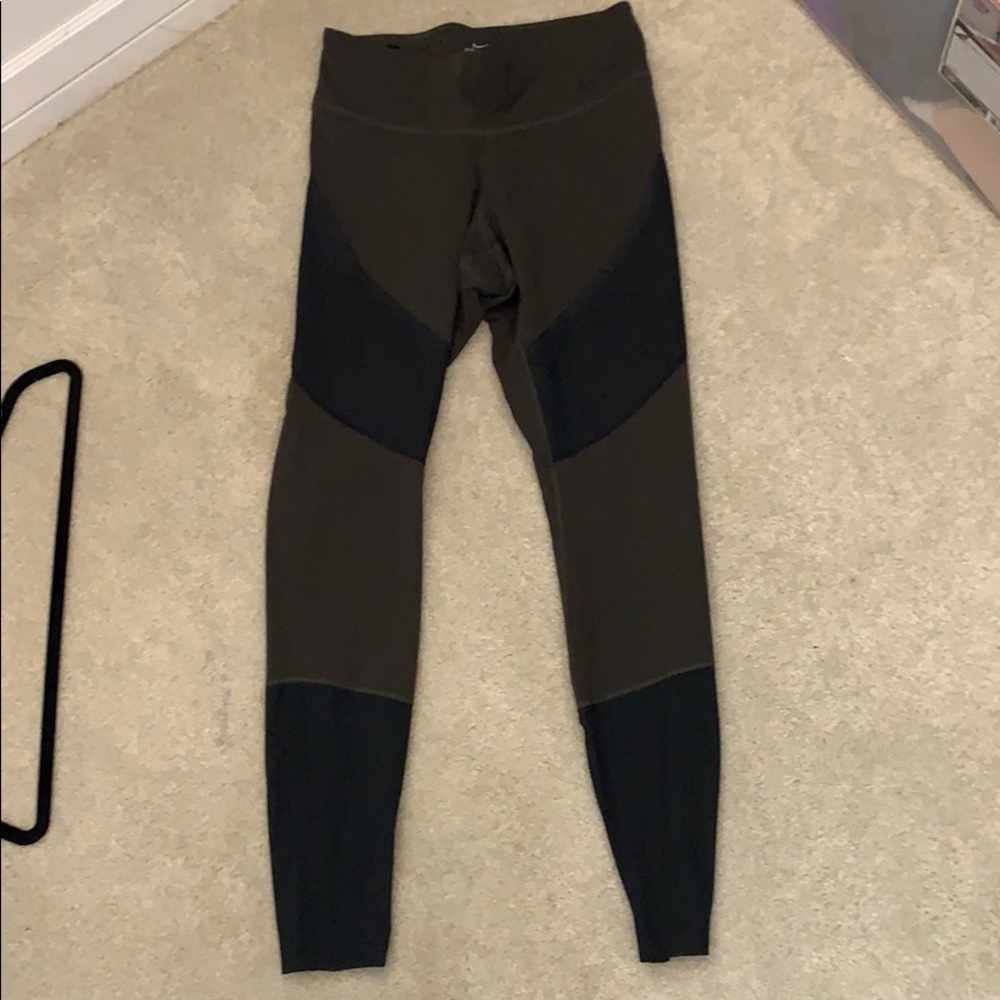 Army Green Nike Leggings